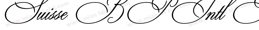 Suisse BP Intl Thin字体转换
